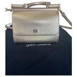Dolce & Gabbana Sicily medium Doré Bijouterie dorée