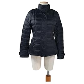 Burberry Brit Puffer Jacket Black Black
