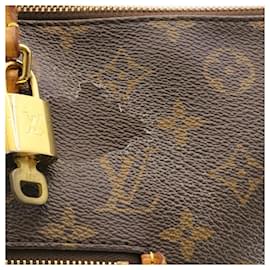 Louis Vuitton-LOUIS VUITTON Monogram Jena MM Tote Bag M42267 LV Auth 34880-Other