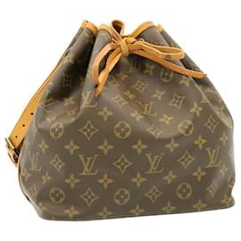Louis Vuitton-Bolsa de ombro LOUIS VUITTON Monogram Petit Noe M42226 Autenticação de LV 35006-Outro
