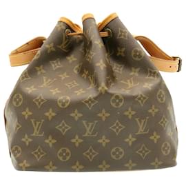 Louis Vuitton-LOUIS VUITTON Monogram Petit Noe Shoulder Bag M42226 LV Auth 35006-Other