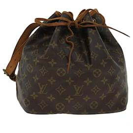 Louis Vuitton-LOUIS VUITTON Monogram Petit Noe Shoulder Bag M42226 LV Auth 35221-Other