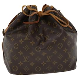Louis Vuitton-LOUIS VUITTON Monogram Petit Noe Shoulder Bag M42226 LV Auth 35222-Other