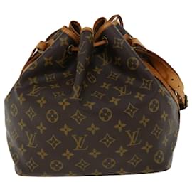 Louis Vuitton-LOUIS VUITTON Monogram Petit Noe Shoulder Bag M42226 LV Auth 35223-Other