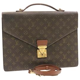 Louis Vuitton-LOUIS VUITTON Monogram Porte Documents Bandouliere Briefcase M53338 auth 35085-Other