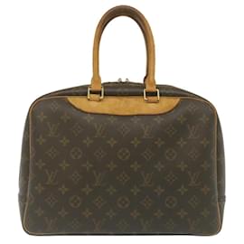 Louis Vuitton-LOUIS VUITTON Monogram Deauville Hand Bag M47270 LV Auth 35111-Monogram
