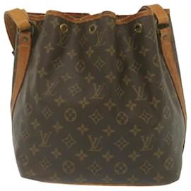 Louis Vuitton-LOUIS VUITTON Monogram Petit Noe Shoulder Bag M42226 LV Auth 35116-Other