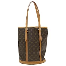 Louis Vuitton-LOUIS VUITTON Monogram Bucket GM Shoulder Bag M42236 LV Auth 35274-Other