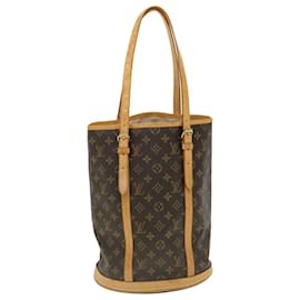 Louis Vuitton-LOUIS VUITTON Monogram Bucket GM Shoulder Bag M42236 LV Auth 35275-Other