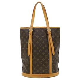 Louis Vuitton-LOUIS VUITTON Monogram Bucket GM Shoulder Bag M42236 LV Auth 35278-Other