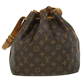 Louis Vuitton-Bolsa de ombro LOUIS VUITTON Monogram Petit Noe M42226 Autenticação de LV 34790-Outro