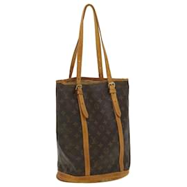 Louis Vuitton-LOUIS VUITTON Monogram Bucket GM Shoulder Bag M42236 LV Auth 34808-Other