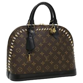 Louis Vuitton-LOUIS VUITTON Studs Alma PM Hand Bag M41579 LV Auth 34397-Other