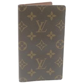 Louis Vuitton-LOUIS VUITTON Monogram Agenda Poche Day Planner Cover R20503 LV Auth 34663-Other