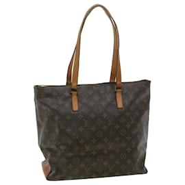 Louis Vuitton-LOUIS VUITTON Monogram Cabas Mezzo Tote Bag M51151 LV Auth rd4198-Other
