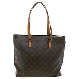 Louis Vuitton-LOUIS VUITTON Monogram Cabas Mezzo Tote Bag M51151 LV Auth rd4198-Other