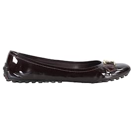 Louis Vuitton-Louis Vuitton moccasins 40-Dark red