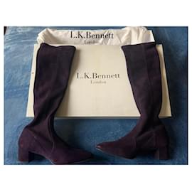 Lk Bennett-bottes-Violet