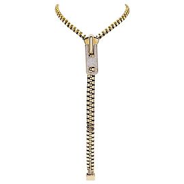 inconnue Collar ZIP en oro amarillo y diamantes. Otro