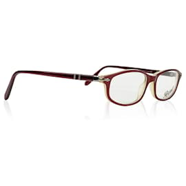 Persol-Vintage Menta Unissex 2592-V 218 Óculos vermelhos 51/16 135 MILÍMETROS-Vermelho