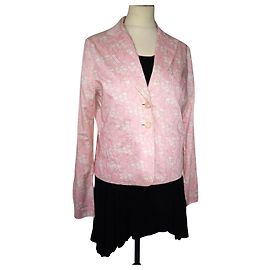 CACHAREL ULTRA LIGHT SUMMERTIME COTTON JACKET T 42 Pink