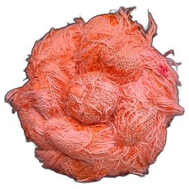 Chanel Broche Bouclé Camelia Coral