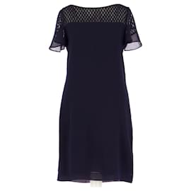 Claudie Pierlot-robe-Navy blue