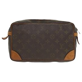 Louis Vuitton-Louis Vuitton Monogram Compiegne 28 Clutch Bag Vintage M51845 LV Auth tb415-Other