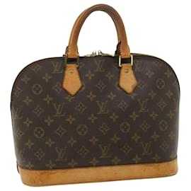 Louis Vuitton-Bolsa de mão M LOUIS VUITTON com monograma Alma M51130 Autenticação de LV 34413-Outro