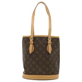 Louis Vuitton-LOUIS VUITTON Monogram Bucket PM Shoulder Bag M42238 LV Auth tp587-Other