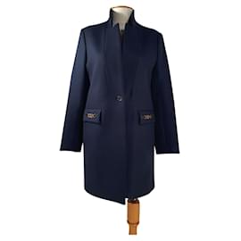 Maje-Coats, Outerwear-Blue