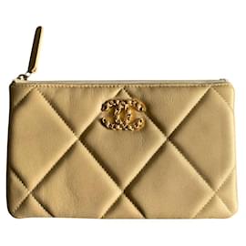 Chanel-Chanel 19 small bag-Golden