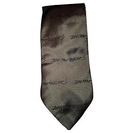 CORBATA JEAN PAUL GAULTIER SEDA VERDE Verde oliva