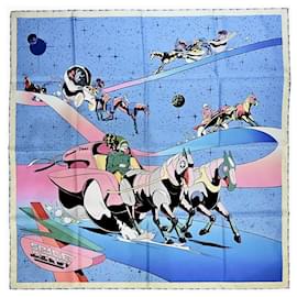Hermès-Ermete : Piazza intitolata “Space Derby”-Multicolore