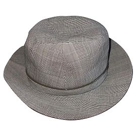 Christian Dior Prinz von Wales Dior-Hut Anthrazitgrau