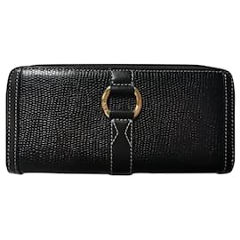 Lancel Wallets Black Gold hardware