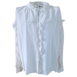 Chemise soie Ba&sh Blanc
