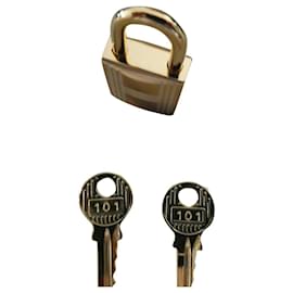 Hermès-hermès padlock in golden steel for kelly birkin victoria bag NEW-Gold hardware