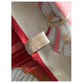Cartier-foulard Cartier-Rouge