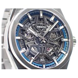 Zénith-ZENITH Defy classic Titanium Bracelet 95.9000.670/78.M9000 Genuine goods Mens-Silvery