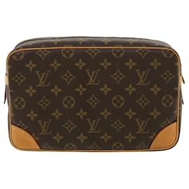 Louis Vuitton-Louis Vuitton Monogram Compiegne 28 Pochette M51845 Auth LV 34374-Autre