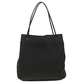 Gucci-gucci sac cabas en toile GG noir 101340 Authentification778-Noir