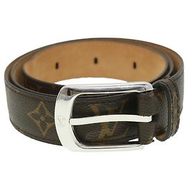 LOUIS VUITTON Monogram Ceinture Ellipse Cinturón M6919 LV Auth ac1482 Otro