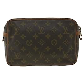 Louis Vuitton-Louis Vuitton Monogram Compiegne 23 Pochette M51847 LV Auth e3247-Autre