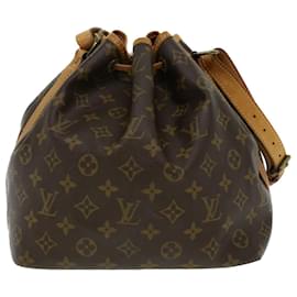 Louis Vuitton-LOUIS VUITTON Monogram Petit Noe Shoulder Bag M42226 LV Auth rd4197-Other