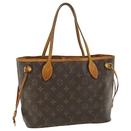 Louis Vuitton-LOUIS VUITTON Monogram Neverfull PM Tote Bag M40155 LV Auth 34307-Other
