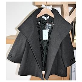 Tartine et Chocolat-Girl Coats outerwear-Grey