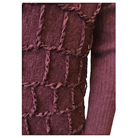 Catherine Malandrino-Catherine Malandrino alpaca sweater dress-Dark purple