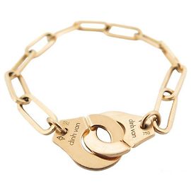 DINH VAN ALGEMAS R PULSEIRA15 366101 Em ouro amarelo 18K 15.5Gr 17 cm ouro Dourado