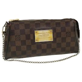Louis Vuitton-LOUIS VUITTON Damier Ebene Eva Shoulder Bag N55213 LV Auth tp565-Other